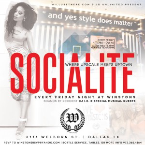 The Socialite Party/Winston's Supperclub